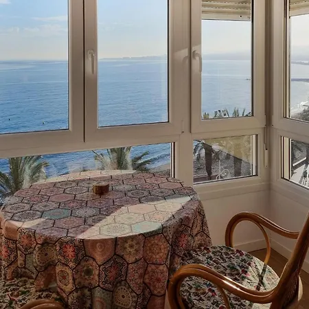 In Algarrobo-costa With Kitchen Apartament Algarrobo
